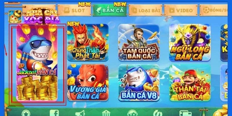 đổi thưởng bắn cá jackpot