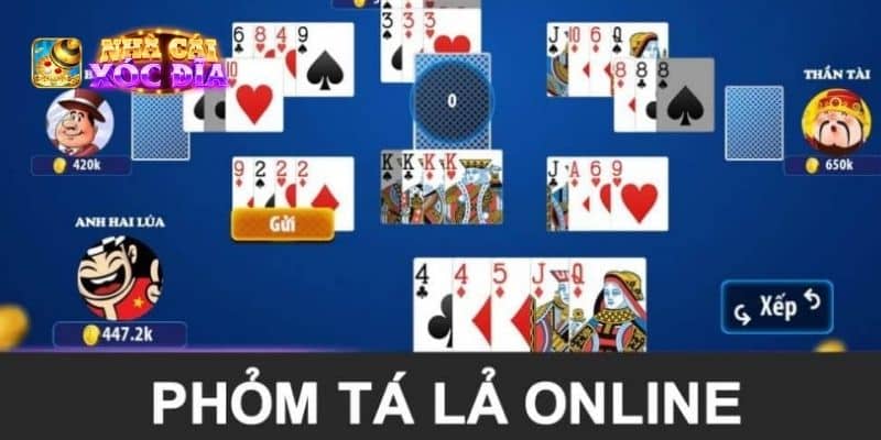 phỏm tá lả online