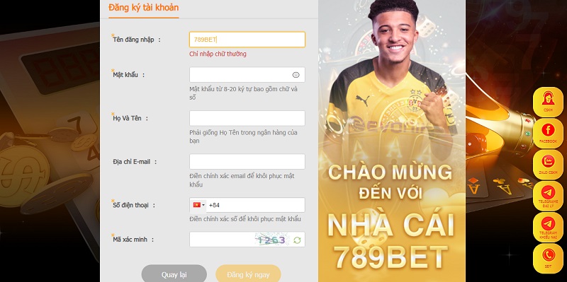 789bet đăng ký nick chơi nhanh chóng