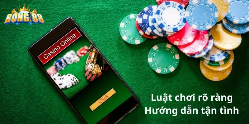 các trò chơi trong casino bong88